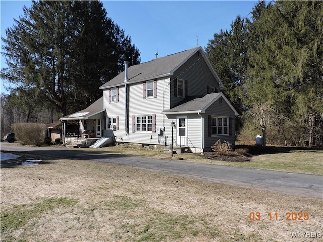 view of front of house