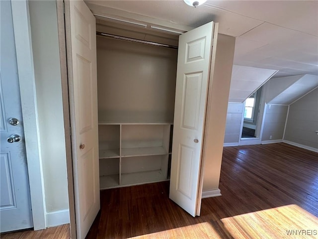view of closet