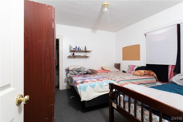 bedroom featuring carpet floors