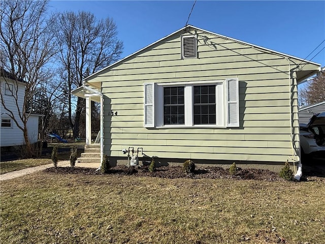 view of side of property