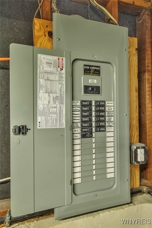 utilities with electric panel