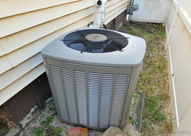 details featuring central AC unit