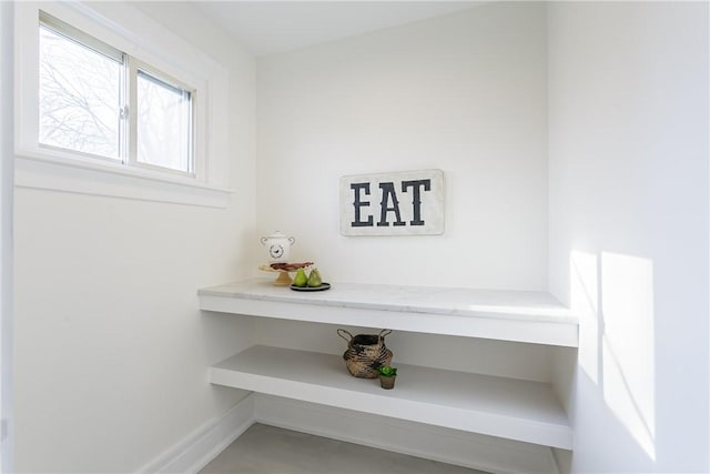 interior details featuring baseboards