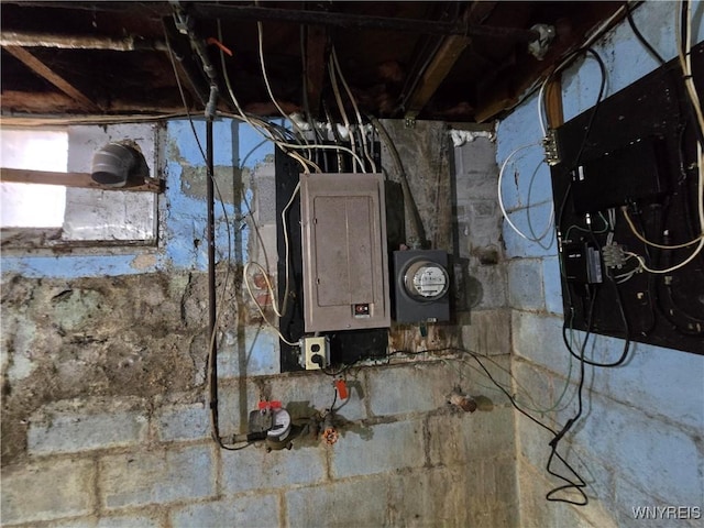 utilities with electric panel