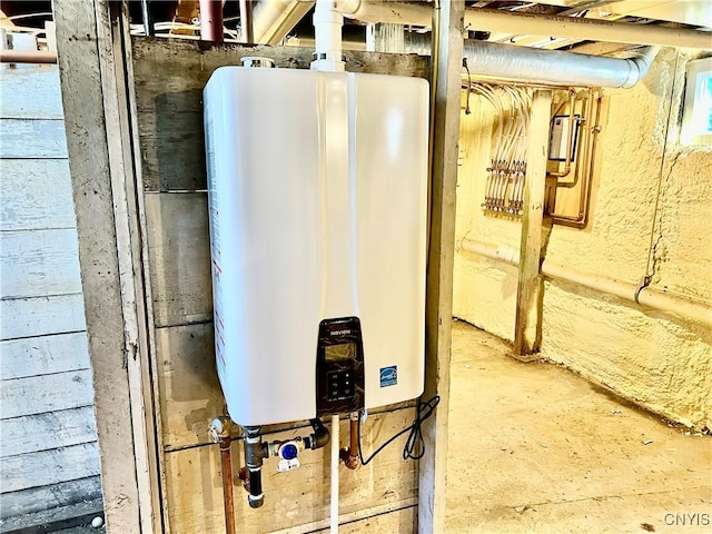 utilities with tankless water heater