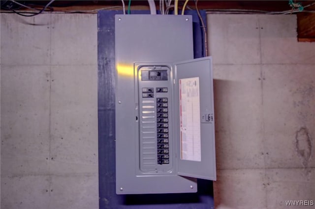 utilities with electric panel