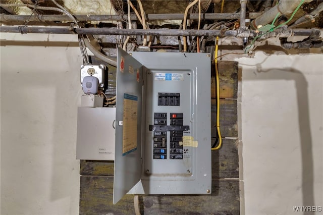 utilities with electric panel