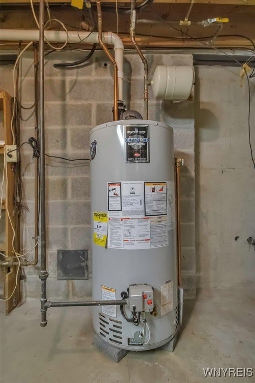 utilities with water heater