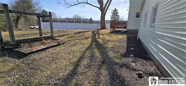 1620 Haskell Rd, Portville, NY 14760 - view of yard with fence