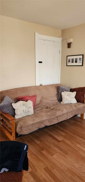 living room featuring wood finished floors