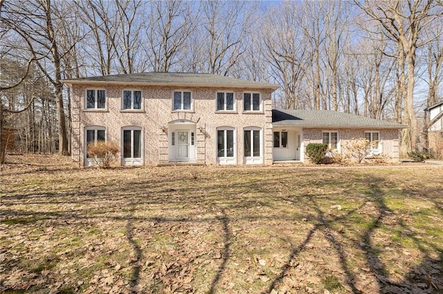 view of colonial-style house