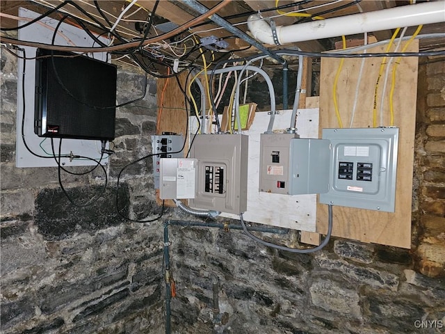 utilities with electric panel