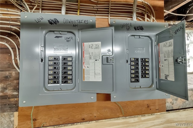 utilities with electric panel