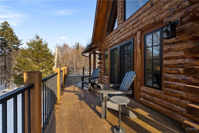 1392 Big Moose Rd, Webb, NY 13331 - view of deck