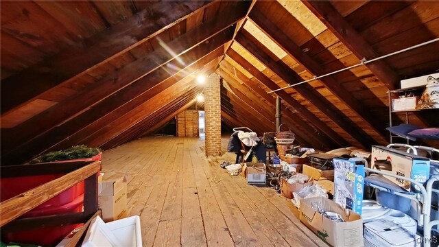 1644 Saint Agnes Ave, Utica, NY 13501 - view of unfinished attic