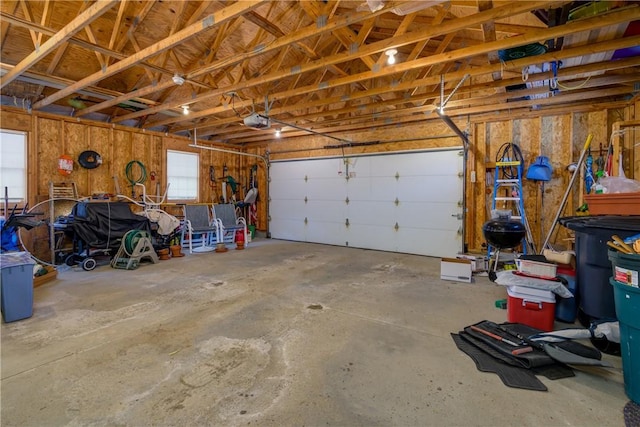 123 Sunset Ridge Rd, Otsego, NY 13326 - garage with a garage door opener