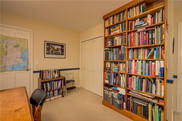 123 Sunset Ridge Rd, Otsego, NY 13326 - view of carpeted office space