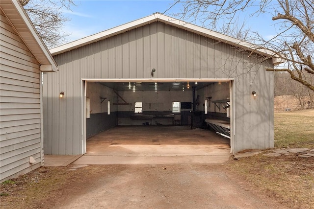 7317 County Highway 33, Kortright, NY 13739 - view of detached garage
