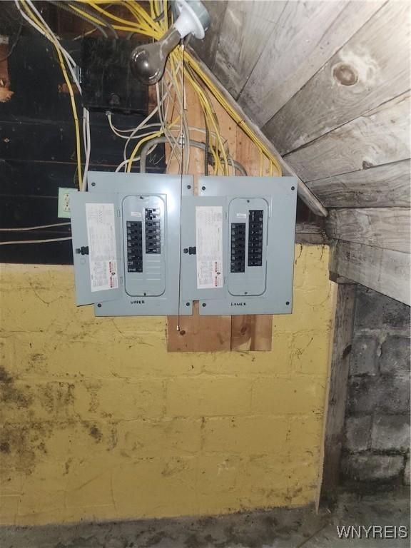 utilities with electric panel