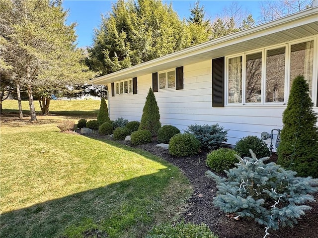 4 Ravine Park N, Oneonta-City, NY 13820 - view of property exterior with a yard