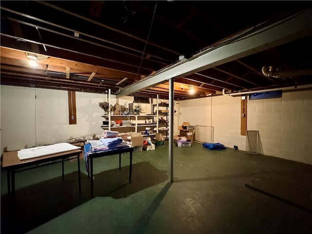 4 Ravine Park N, Oneonta-City, NY 13820 - view of unfinished basement