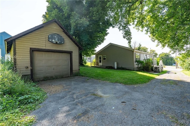 36194 State Route 180, Orleans, NY 13656 - detached garage featuring driveway