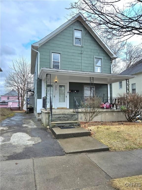 220 Odell Ave, Union, NY 13760 - view of front of home with a porch