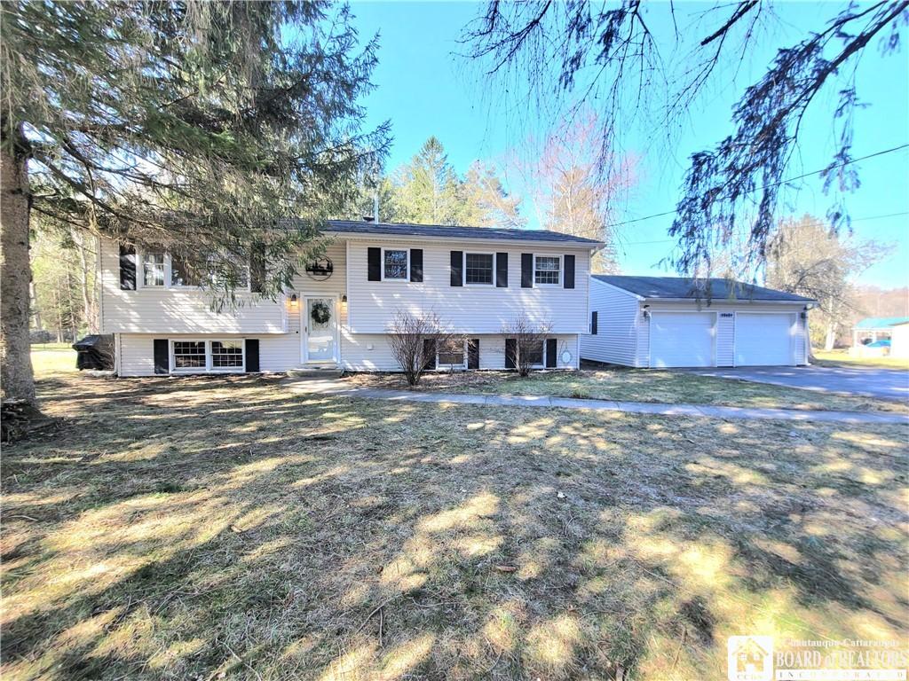2047 S Maple Ave, North Harmony, NY 14710 - view of front of house featuring driveway and entry steps