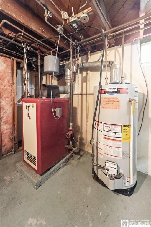 92 E Pine St, Dunkirk-City, NY 14048 - utilities featuring water heater and a heating unit
