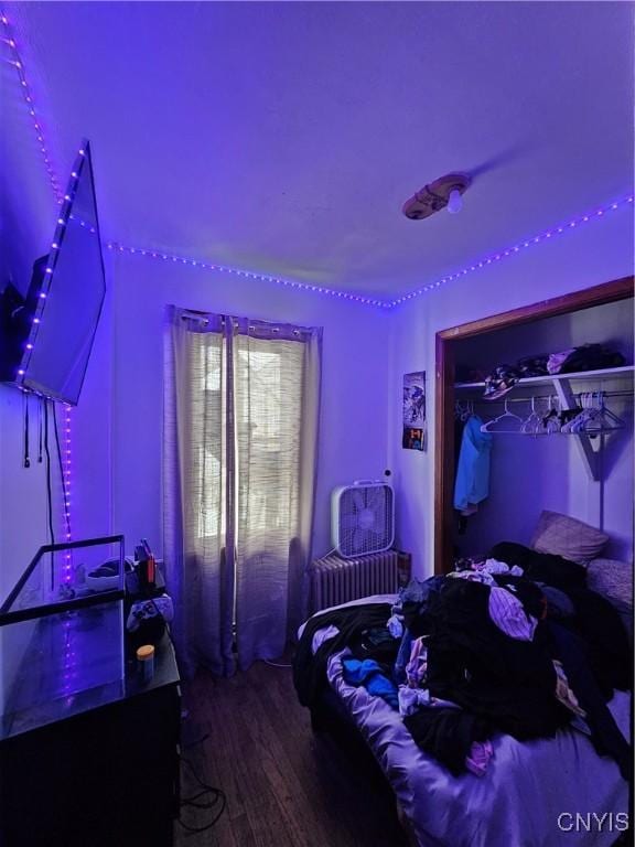 406 S George St, Rome-Inside, NY 13440 - bedroom with wood finished floors