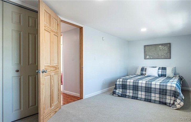 806 Clifford Ave, Vienna, NY 13157 - bedroom featuring carpet and baseboards