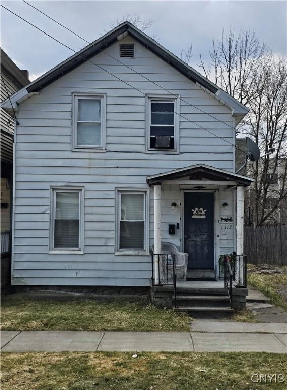 1317 Steuben St, Utica, NY 13501 - view of front of home with fence