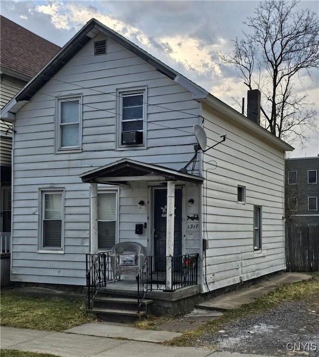 1317 Steuben St, Utica, NY 13501 - view of front of home featuring a chimney