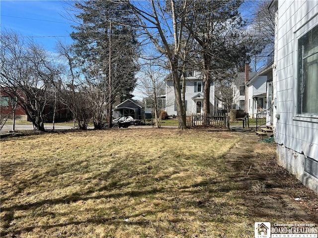 213 S Clinton St, Olean-City, NY 14760 - view of yard