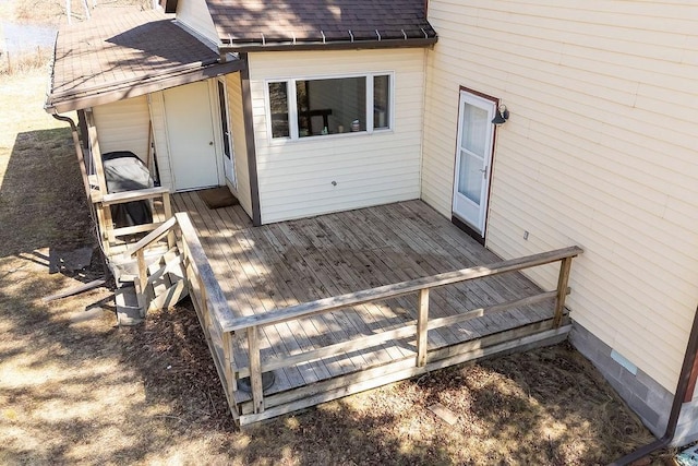 view of deck