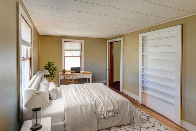 272 Arbor Hill Rd, Delhi, NY 13753 - bedroom with light wood-type flooring and baseboards