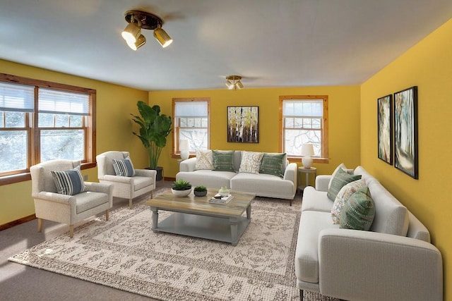 272 Arbor Hill Rd, Delhi, NY 13753 - living area featuring baseboards and carpet flooring
