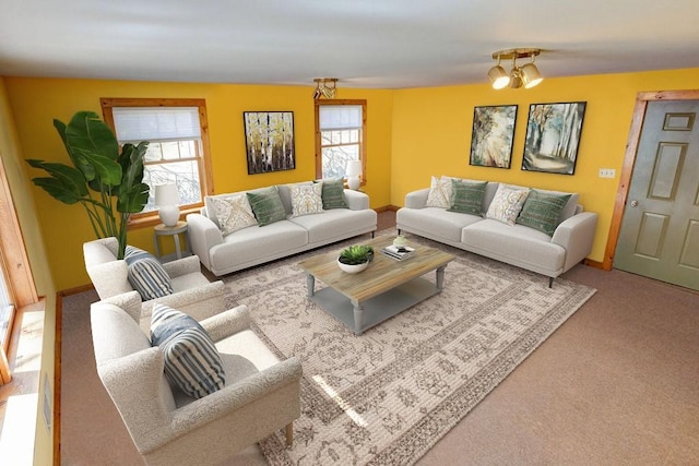 272 Arbor Hill Rd, Delhi, NY 13753 - carpeted living room with plenty of natural light