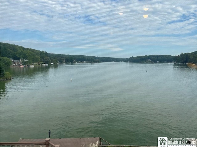 property view of water