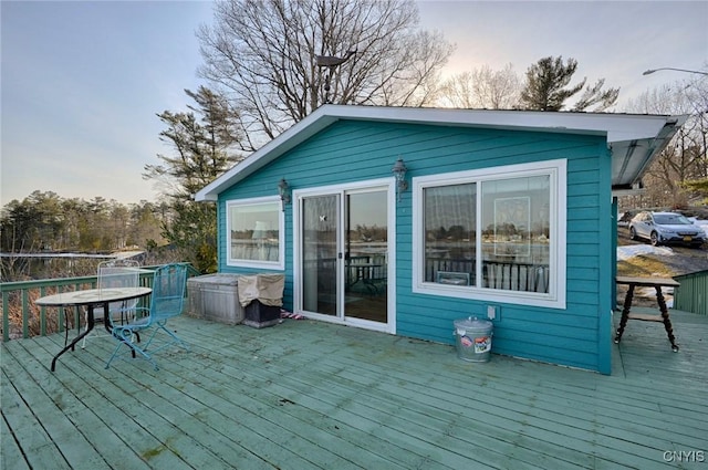 21093 Cliff Ave, Alexandria, NY 13607 - view of wooden terrace