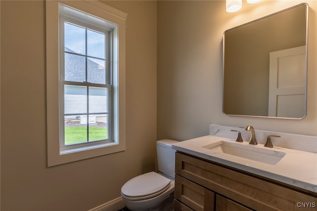 3515 Tall Tree Ln, Lysander, NY 13027 - bathroom with toilet and vanity