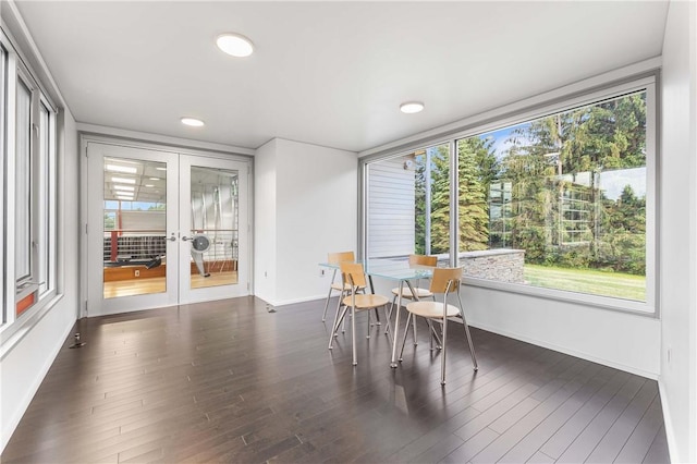 10289-10288 Whispering Wind Trl, Corning, NY 14830 - sunroom with french doors and healthy amount of natural light