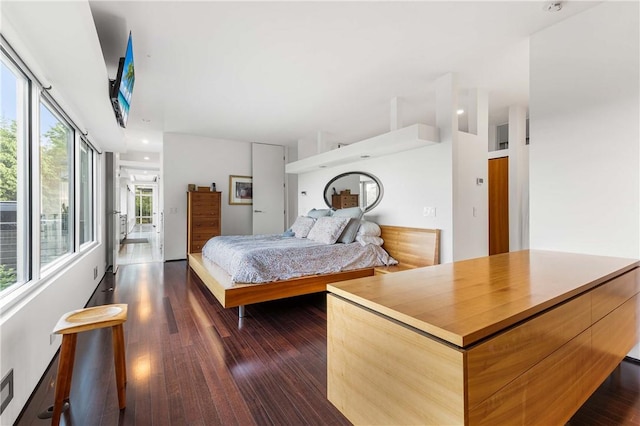 10289-10288 Whispering Wind Trl, Corning, NY 14830 - bedroom featuring dark wood-style floors and recessed lighting