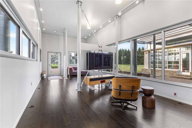 10289-10288 Whispering Wind Trl, Corning, NY 14830 - playroom featuring healthy amount of natural light, wood finished floors, and a towering ceiling