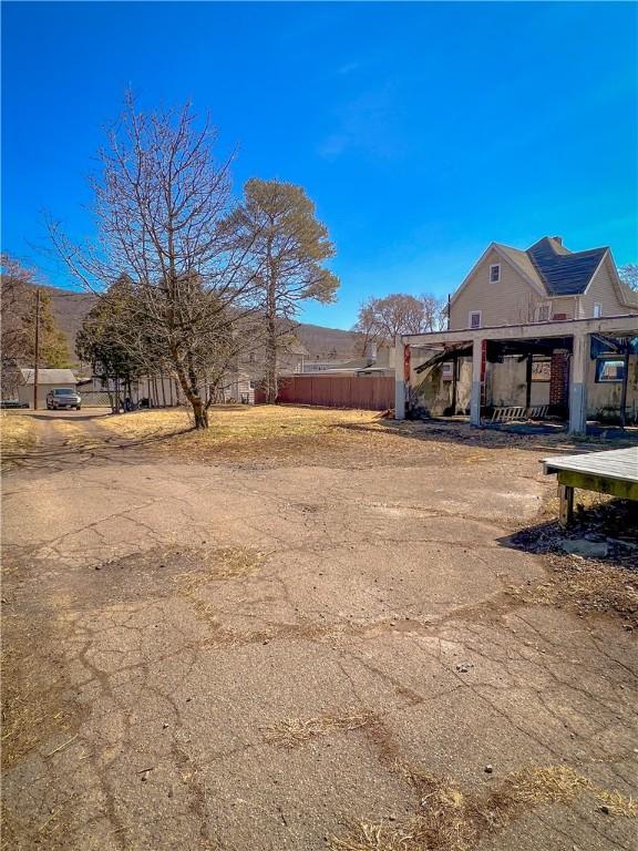 1230 Lake St, Elmira-City, NY 14901 - view of yard featuring fence