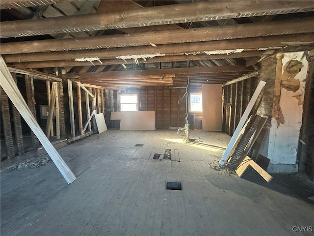 140 Riverside Dr, Utica, NY 13502 - view of unfinished attic