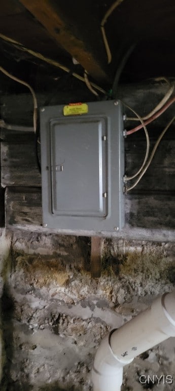 715 Catherine St, Utica, NY 13501 - utility room with electric panel