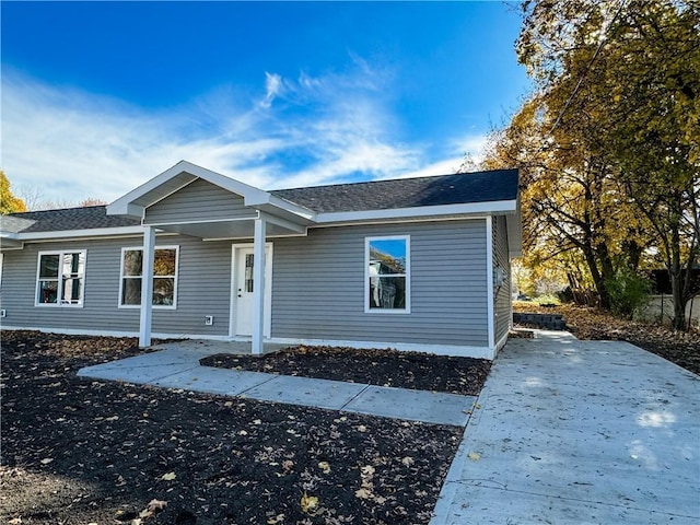 122B Cottage St, Auburn, NY 13021 - ranch-style home with roof with shingles