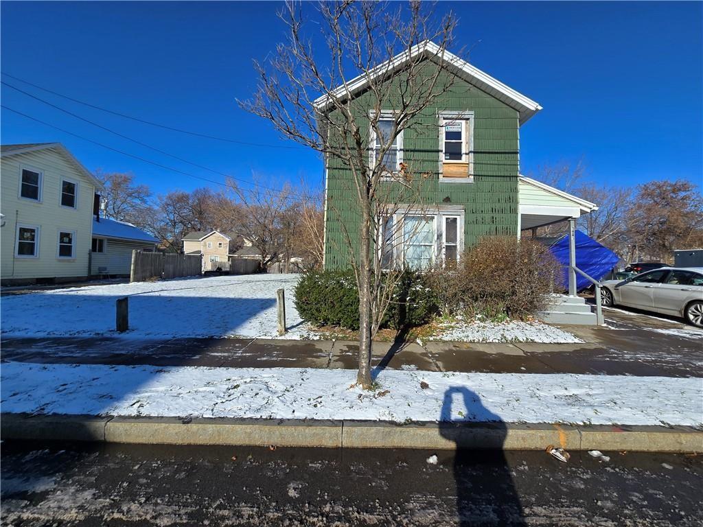 898 Jay St, Rochester, NY 14611 - view of snow covered exterior