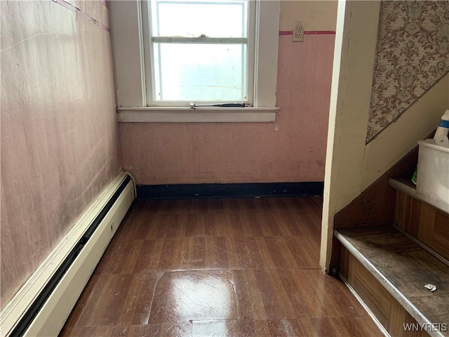 49 Newburgh Ave, Buffalo, NY 14211 - hall with a baseboard heating unit
